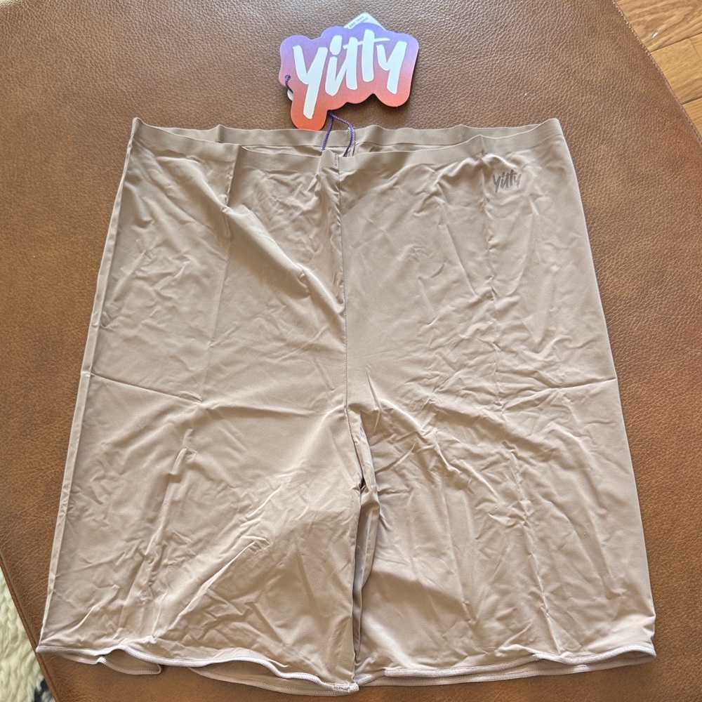 YITTY Light Brown Shapewear Shorts